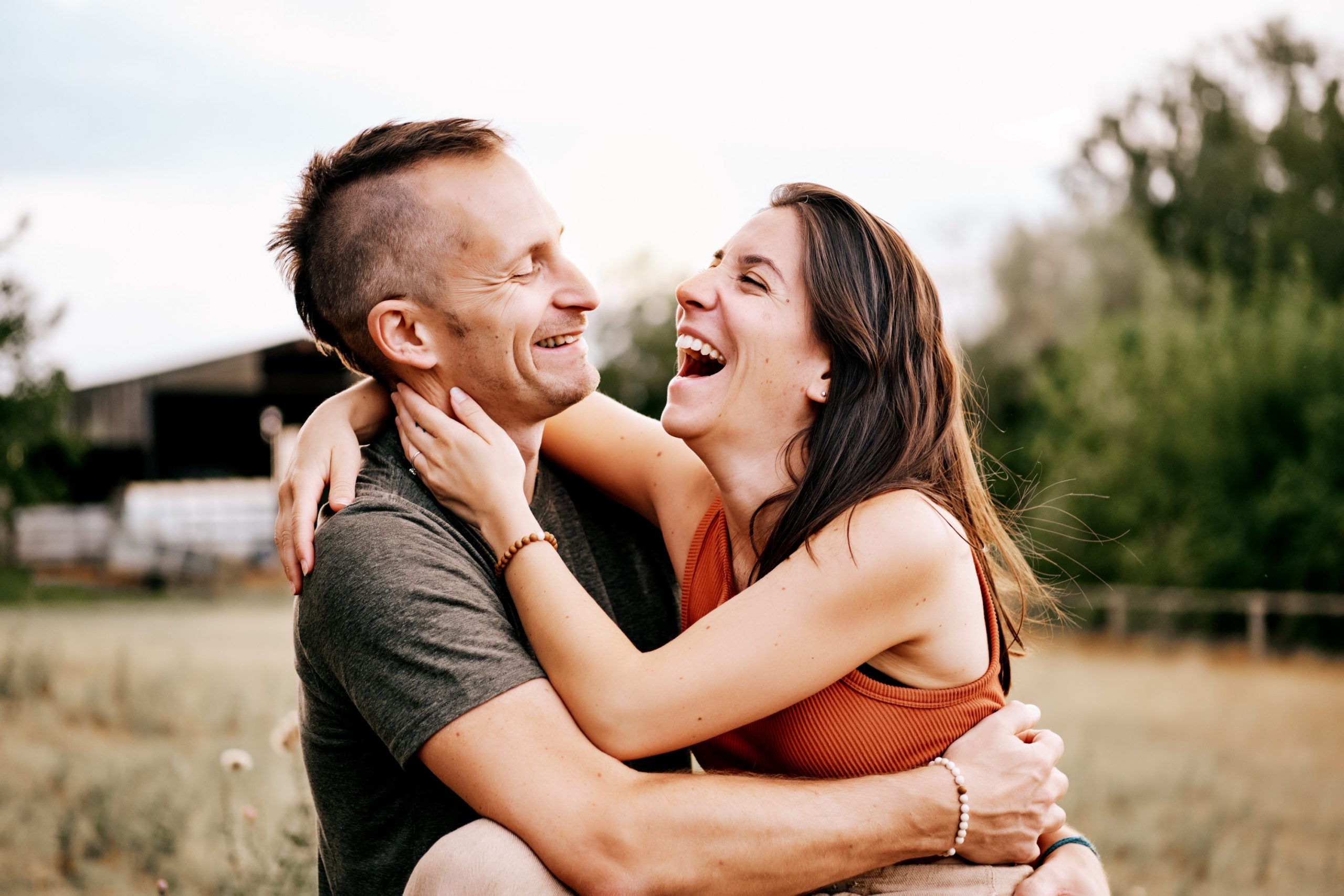 Engagement pre-wedding photoshoot in Banbury Cotswolds