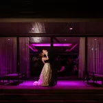 twilight-wedding-flash-portrait-at-steventon-house-abingdon