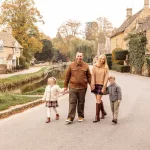 Cotswolds Lower Slaughter Autumn Fall Vacation Family Photos Barbara Asboth